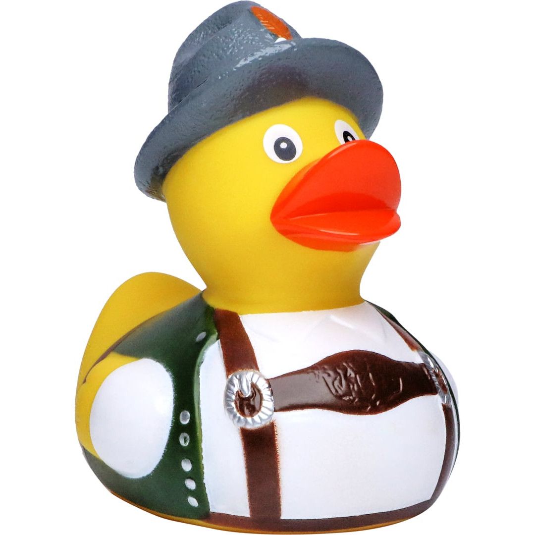 Quietsche-Ente Trachten Bayer - bunt-56