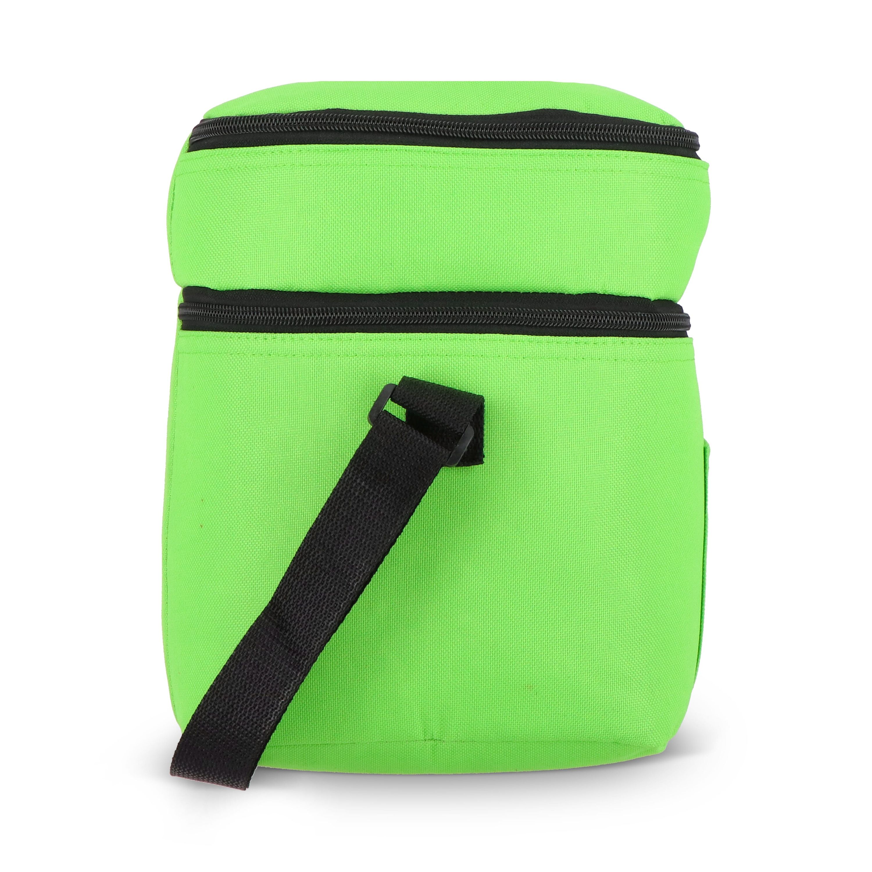 R-PET 600D Doppelfach-Kühltasche 30 x 20 x 25cm 12L - hellgrün-352