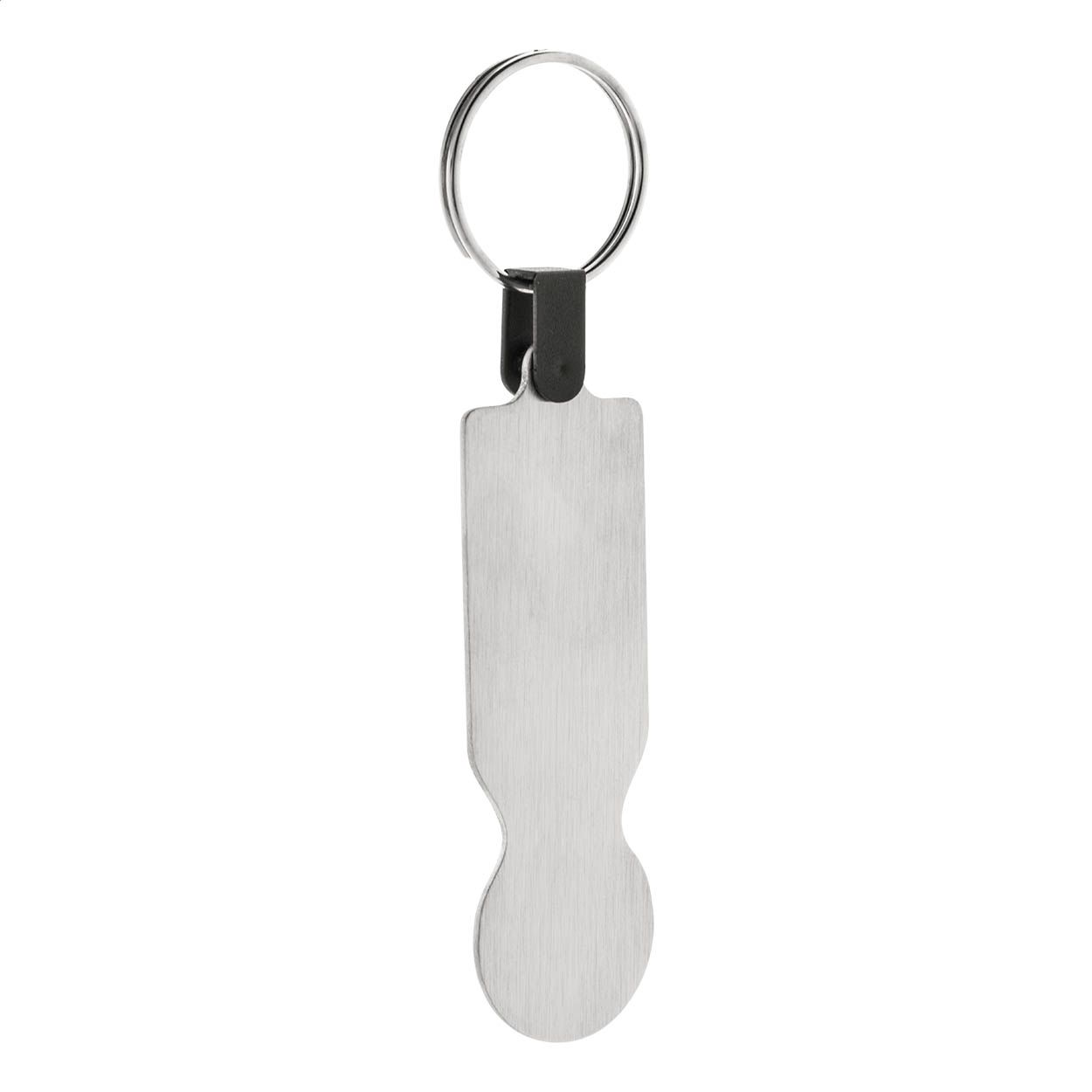 SteelCart Einkaufswagen-Chip/Schlüsselanhänger - silber-880