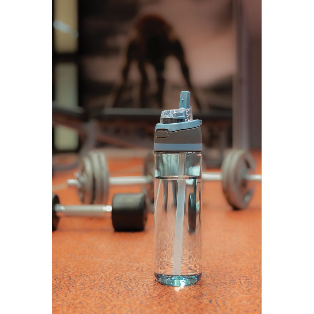 Omni Sip Wasserflasche 800ml aus RCS RPET - blau-488