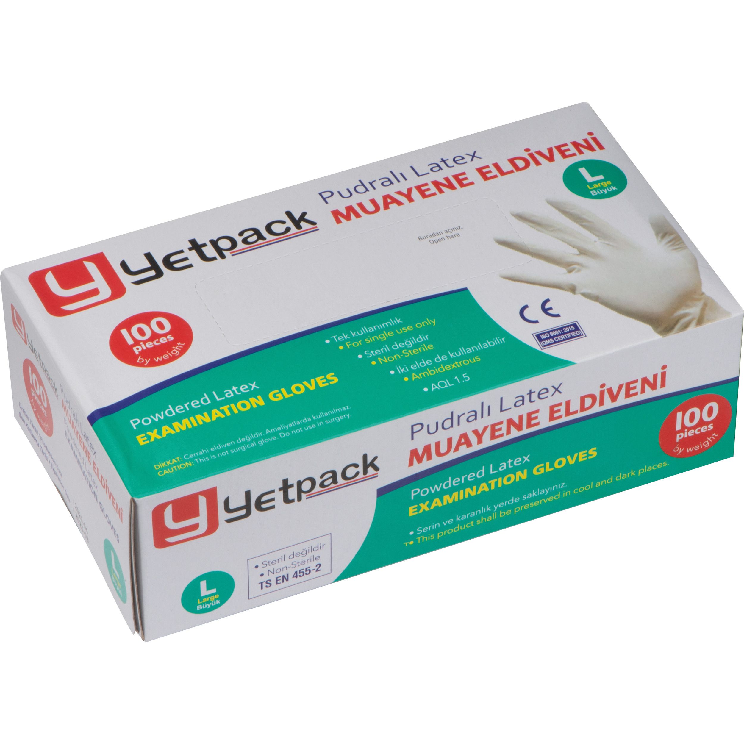 Einweghandschuhe 100er Box  - weiß-567