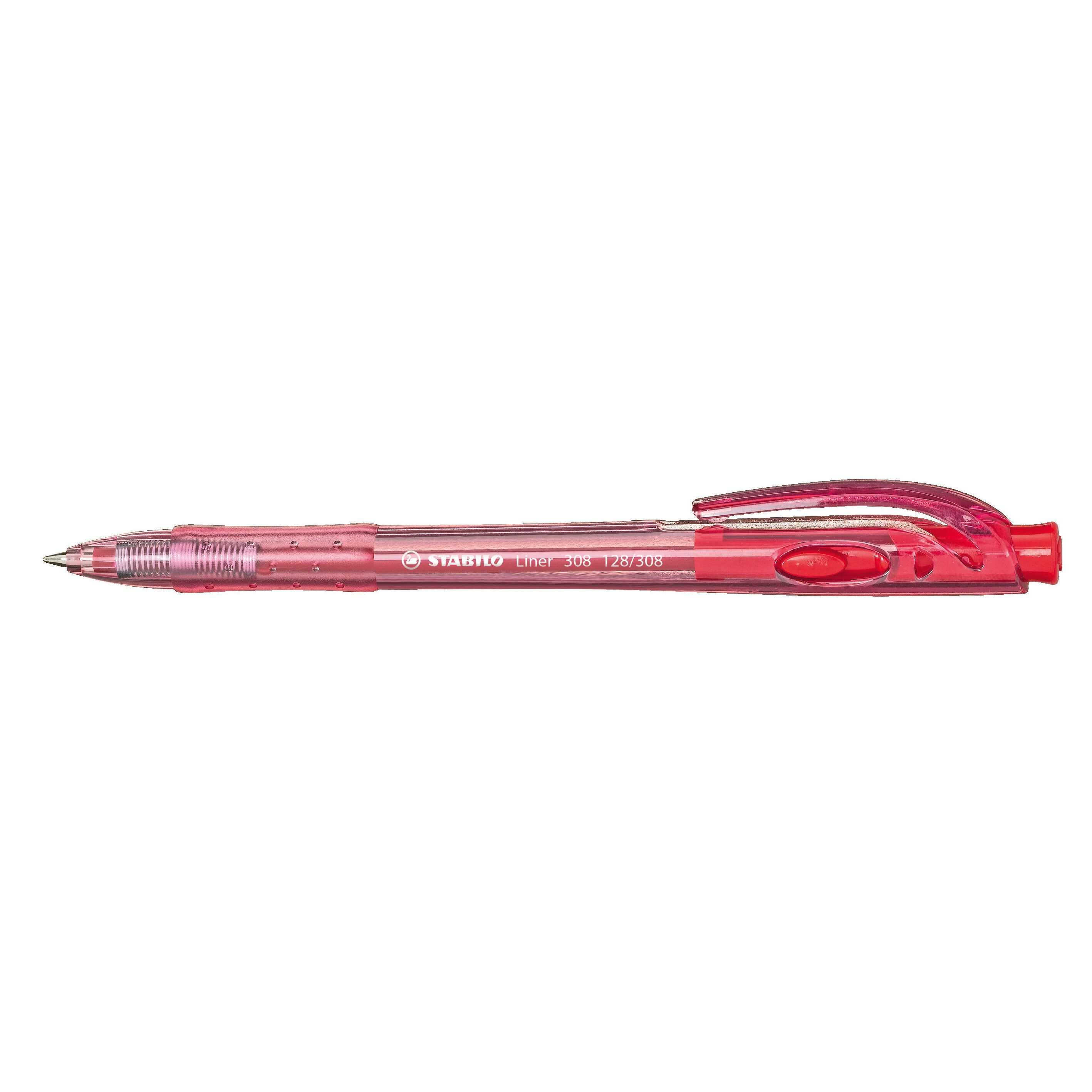 STABILO liner Kugelschreiber - rot-836