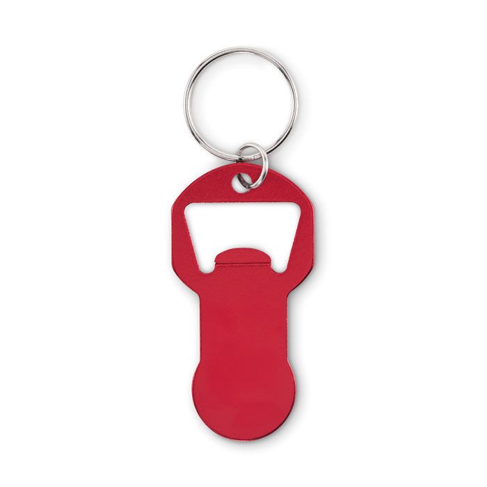 Schlüsselring mit Kapselheber CLAVE - rot-673