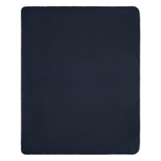 Fleece Blanket - navy - natural-62