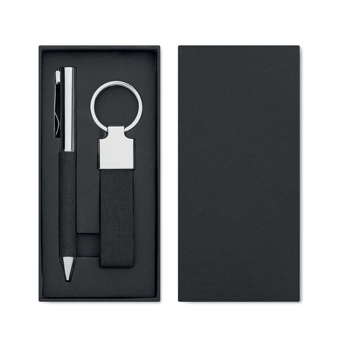 Geschenkset 2-teilig SCRIBI 2 - schwarz-360