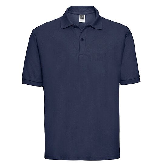 Men's Classic Polycotton Polo - french navy - 4XL-140