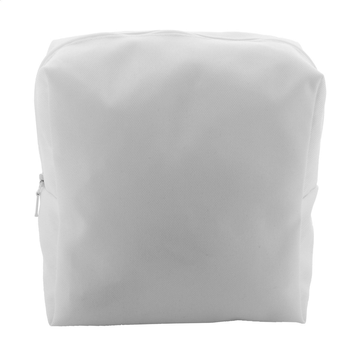 Individuelle Kosmetiktasche CreaBeauty Square L - weiß-670
