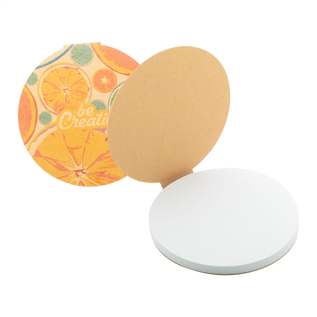 CreaStick Circle Eco Individuelle Haftnotizen - natur-180