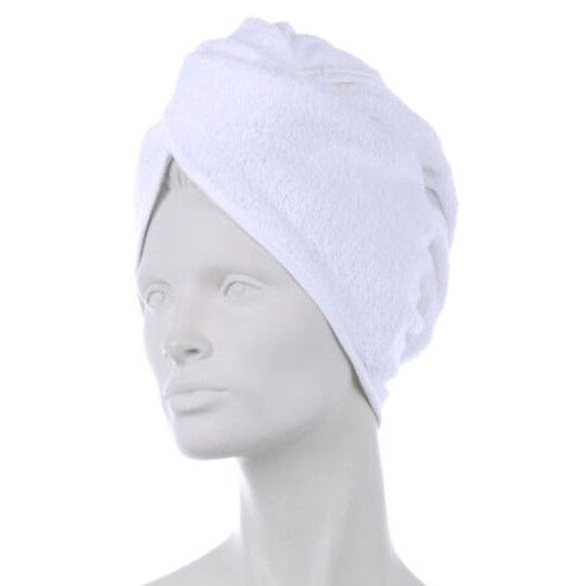 Frottierturban - white-205