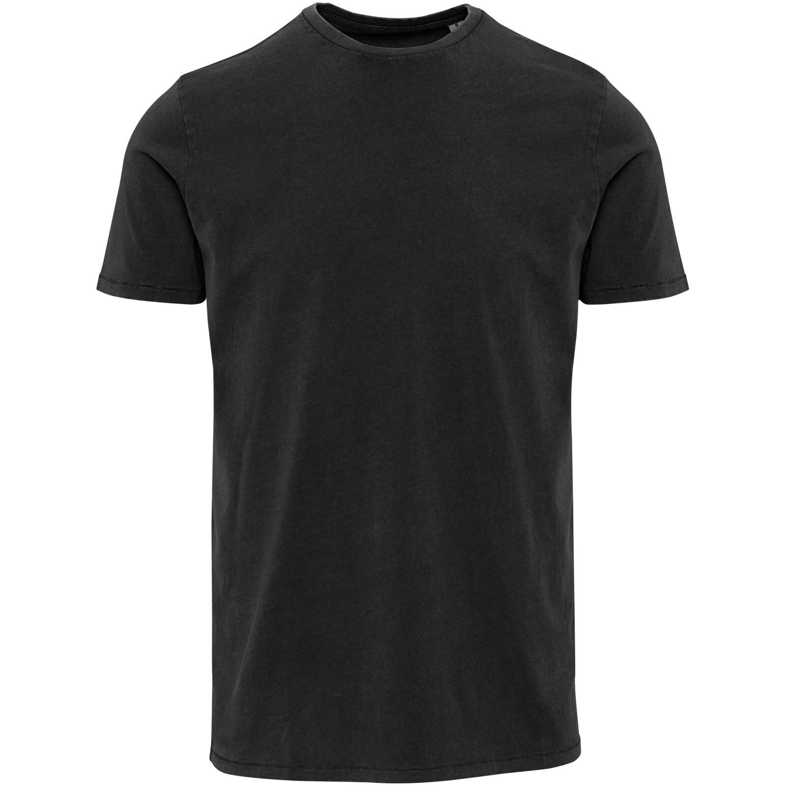 Nanaimo Kurzärmeliges T-Shirt für Herren im Washed Look, 160 g/m2 - schwarz-388