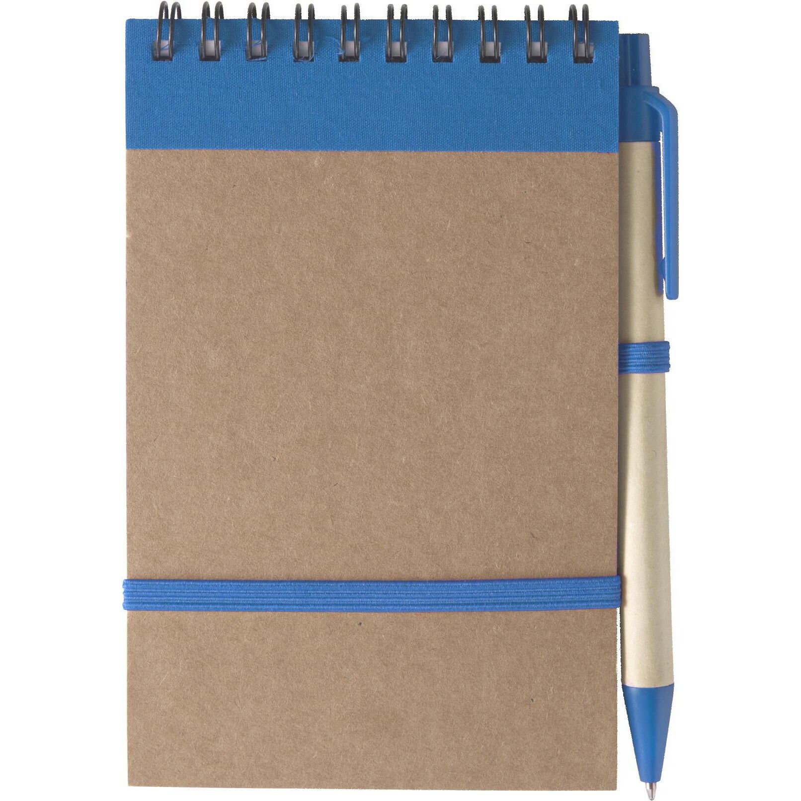 Notizbuch aus recyceltem Karton Emory - hellblau-986