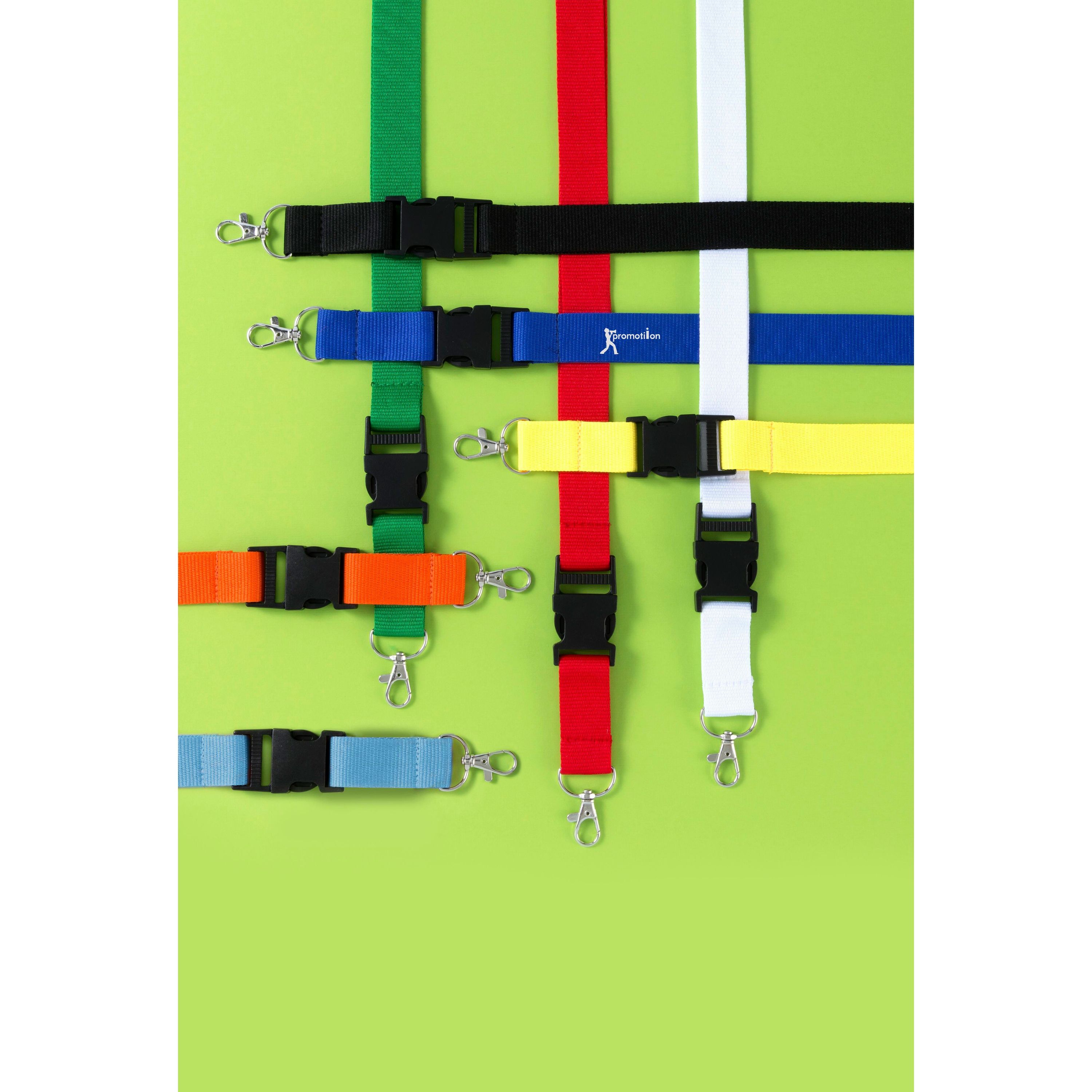 Lanyard aus Polyester Bobbi - hellblau-940