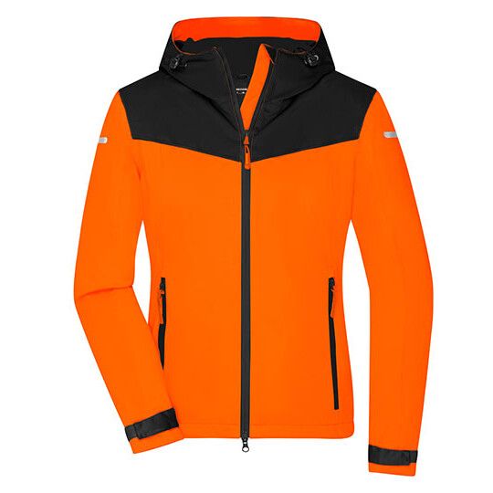 Ladies´ Allweather Jacket - neon orange - black-803