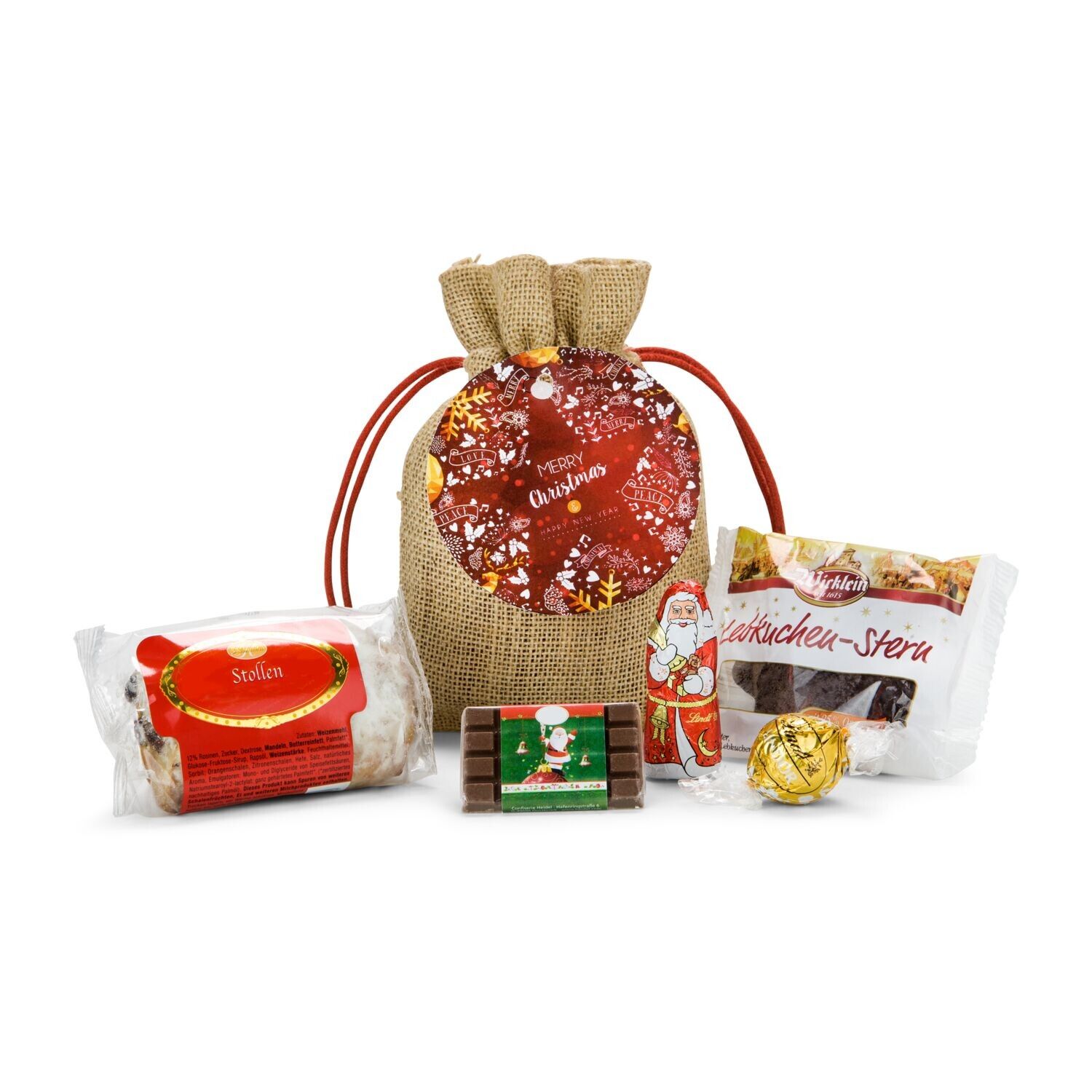 Geschenkset Merry Christmas Säckchen-652