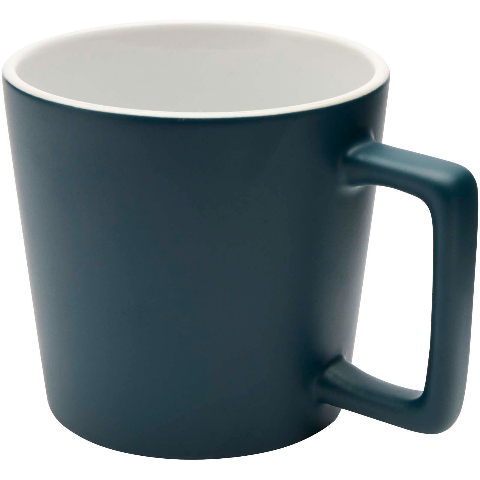 Cali 370 ml Keramiktasse mit matter Oberfläche - tiefseeblau-227