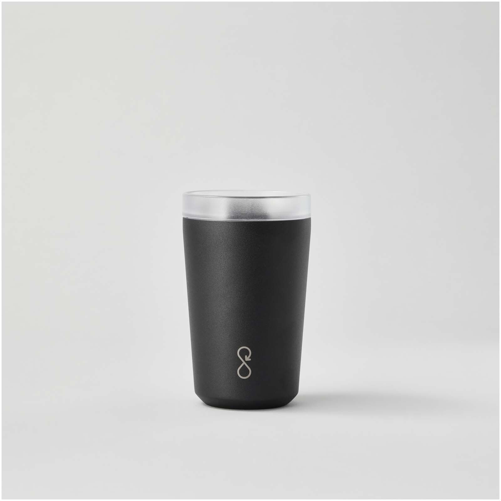 Ocean Bottle 350 ml vakuumisolierter Isolierbecher - obsidian-schwarz-509
