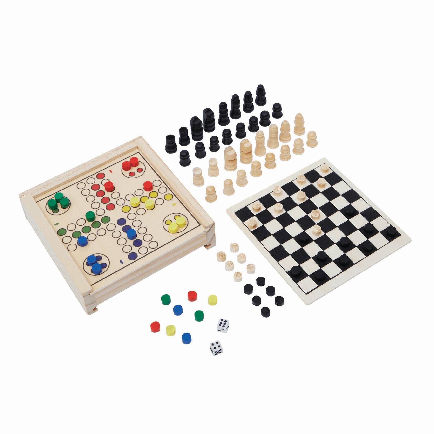 Spielesammlung 3 FOR FUN - braun-464