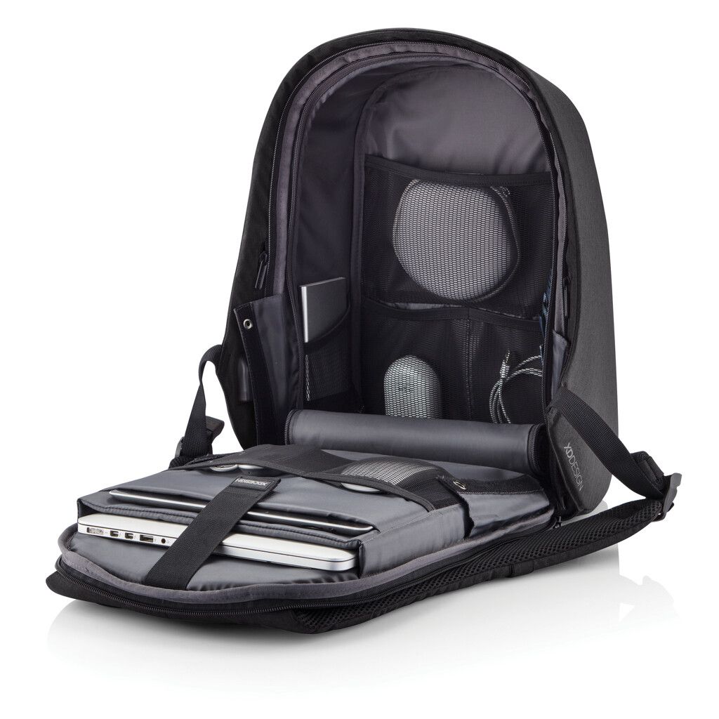 Bobby Hero Small Anti-Diebstahl-Rucksack - anthrazit-49