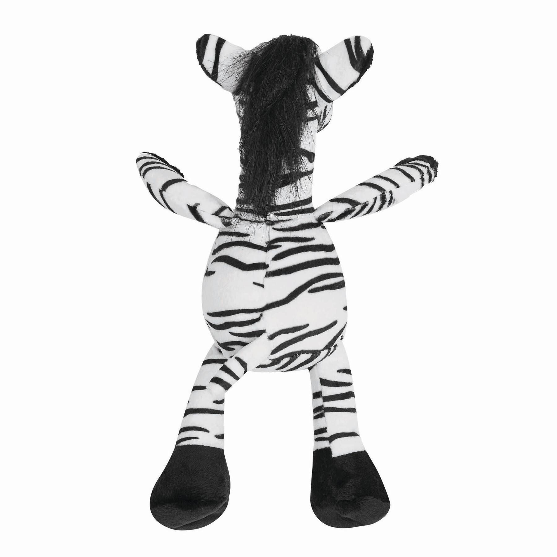 Plüsch-Zebra LORENZO - schwarz - weiß-237