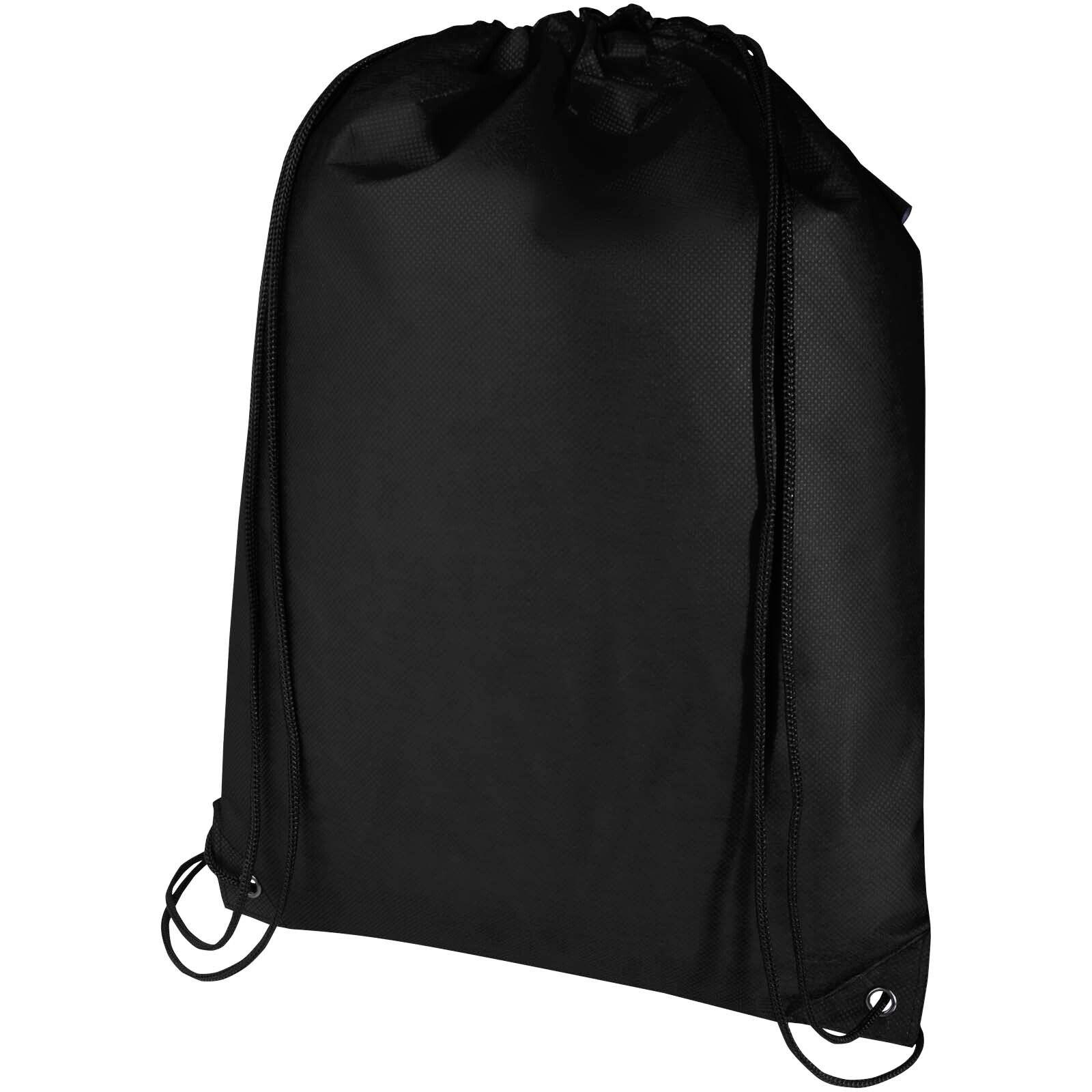 Evergreen Sportbeutel aus recyceltem GRS Non Woven 5 L - schwarz-328