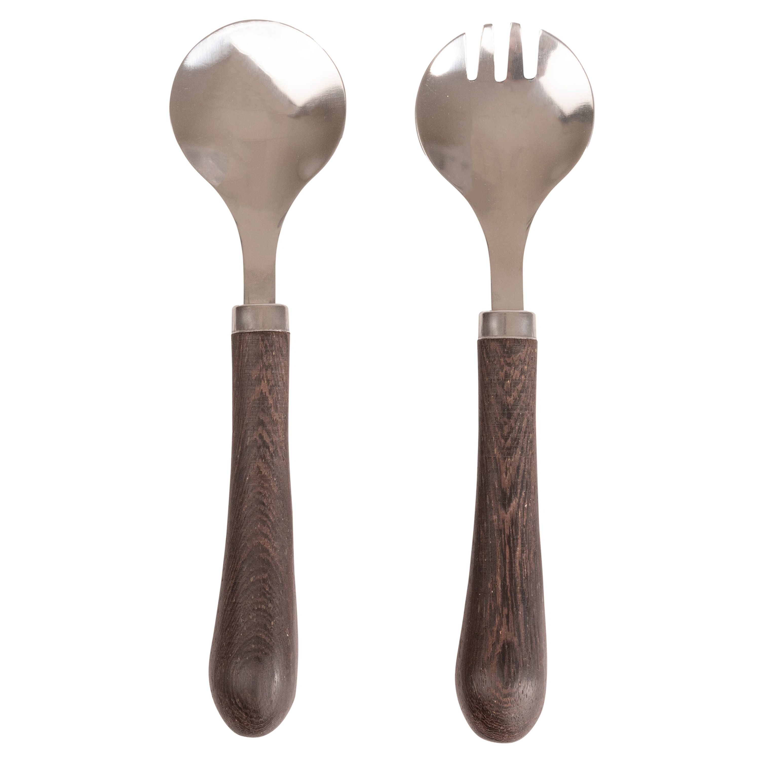 Sagaform Astrid Salatbesteck Set 2 Stück - holz-536