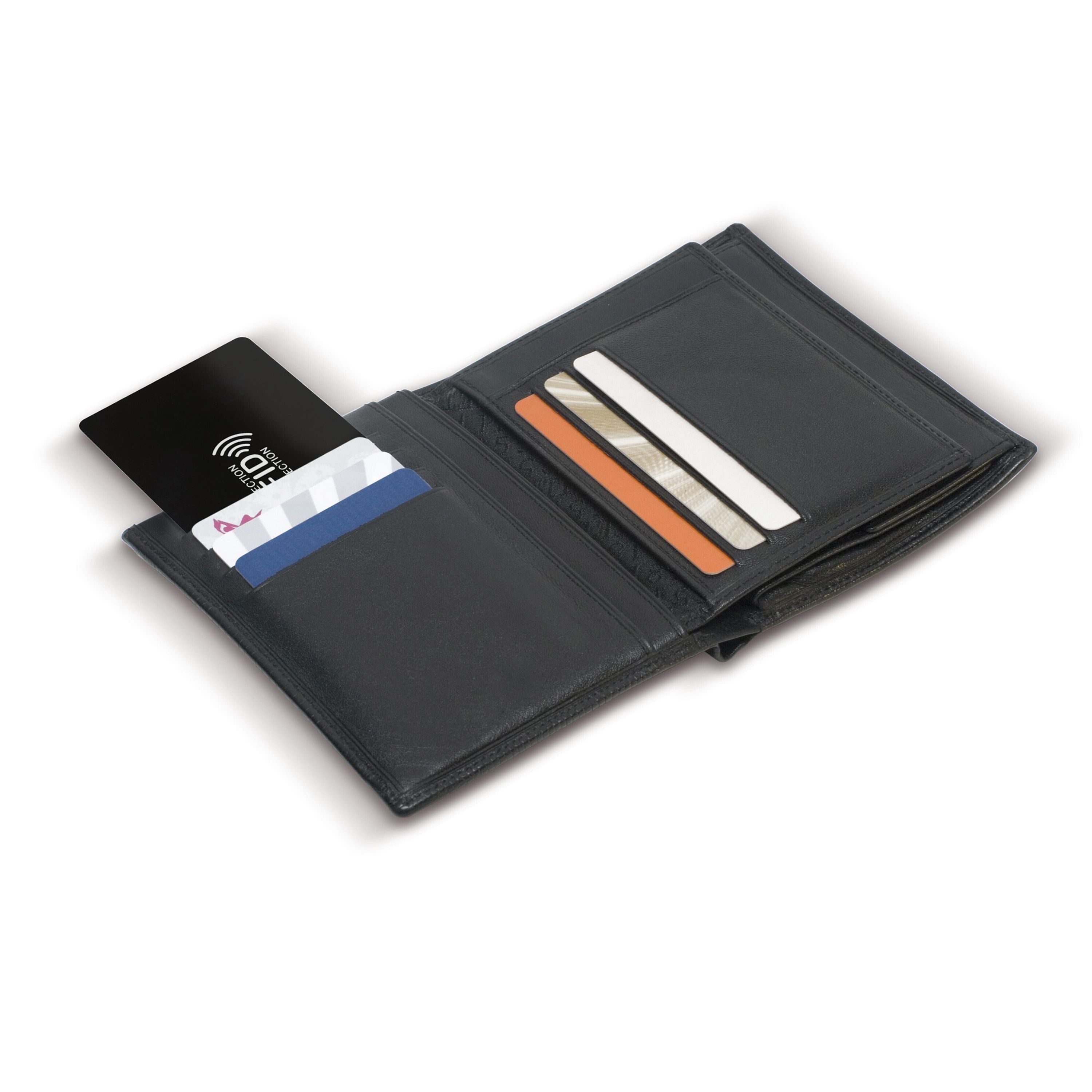 RFID Anti Skim Karte - schwarz  -  weiss-618