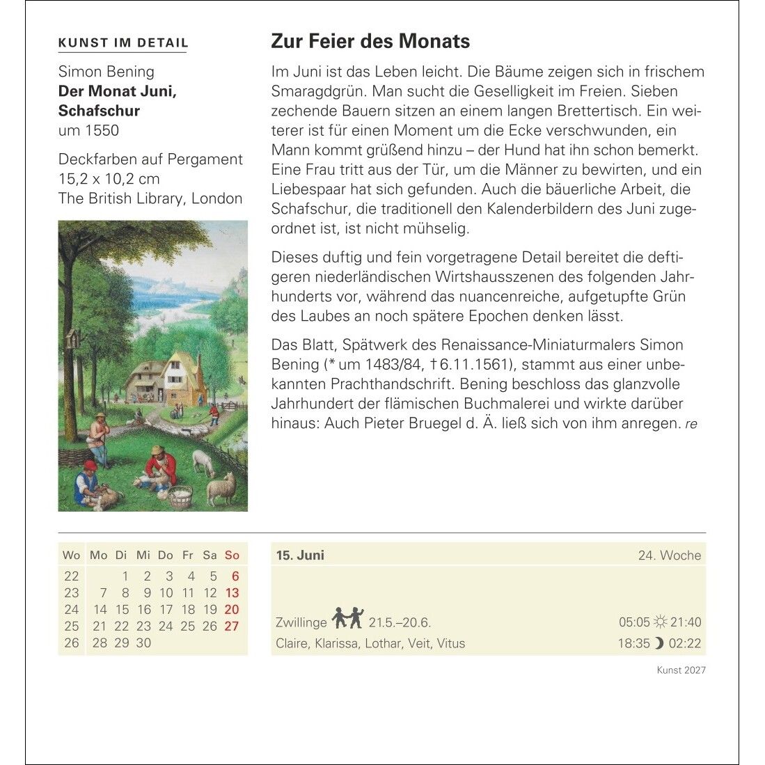 Kunst Tagesabreißkalender-774