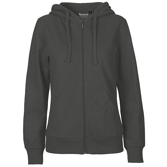 Ladies´ Zip Hoodie - charcoal-377