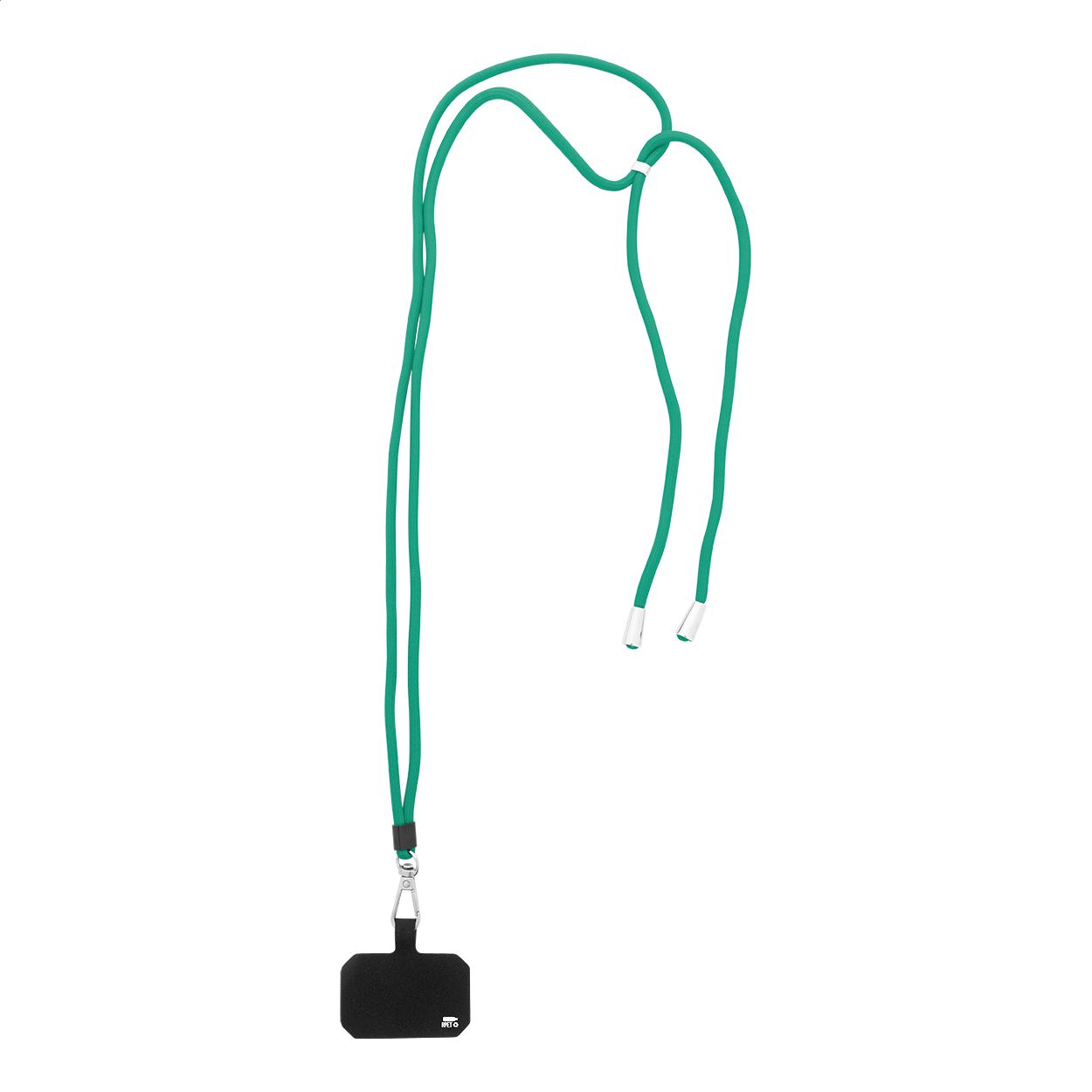Corphon RPET-Handyhalter-Lanyard - grün-326