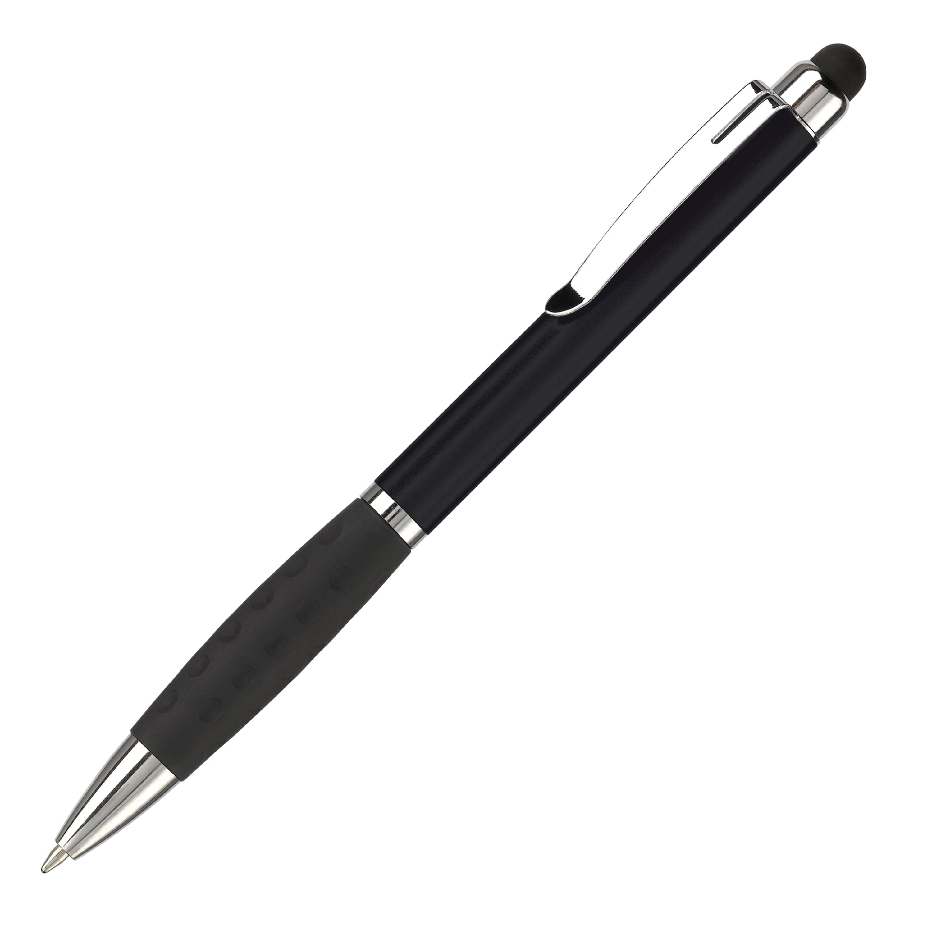 Kugelschreiber Mercurius mit Touch - schwarz-545