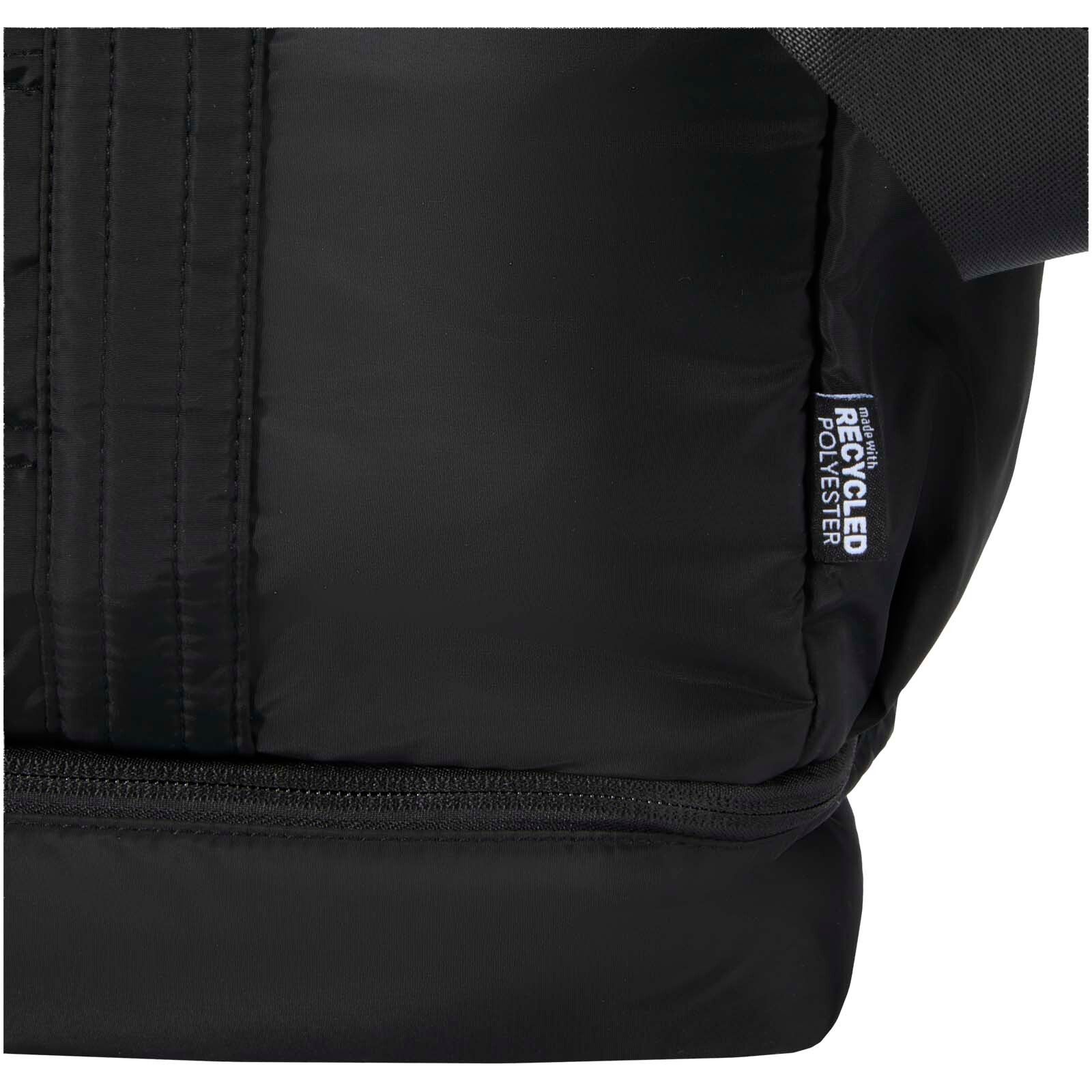 Puffer GRS recycelte Reisetasche mit isoliertem Boden 30L - schwarz-862