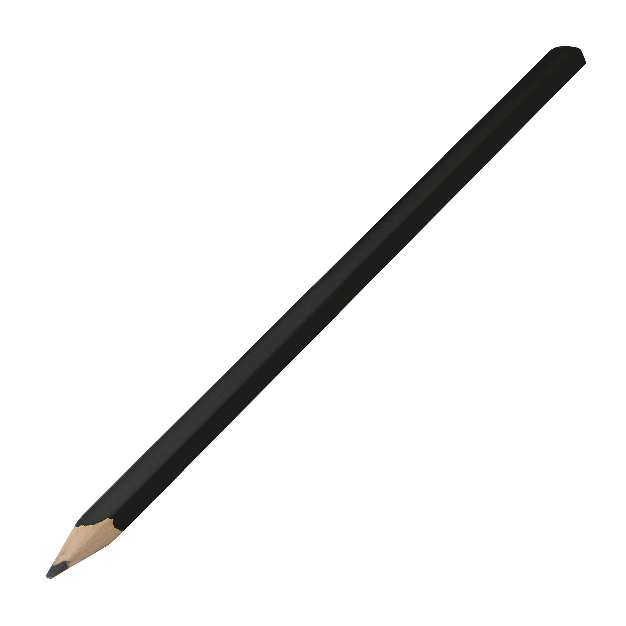 Zimmermannsbleistift - schwarz-530