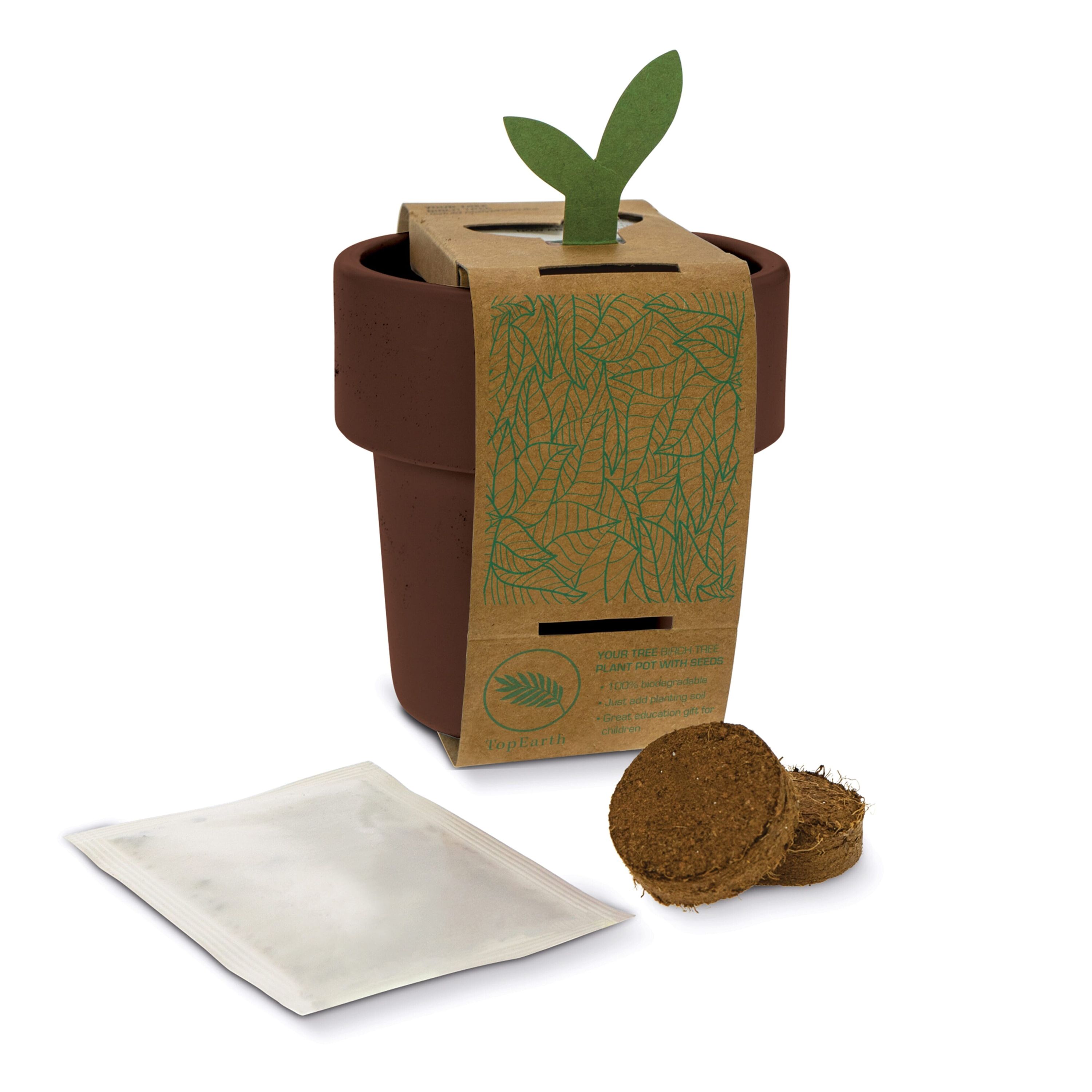 Hot-but-cool Tasse mit Kirschtomatenamen - braun-252