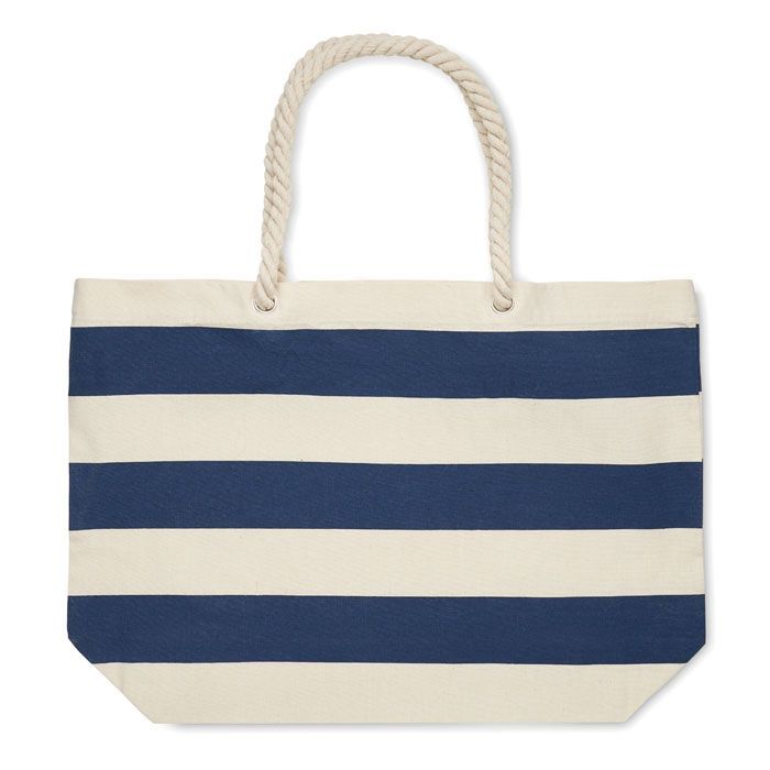 Strandtasche Baumwolle 220 g HEAVEN STRIPE - blau-865