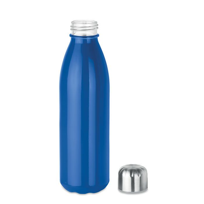 Glas Trinkflasche 650ml ASPEN GLASS - königsblau-892