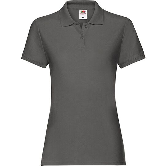 Ladies´ Premium Polo - light graphite solid-213