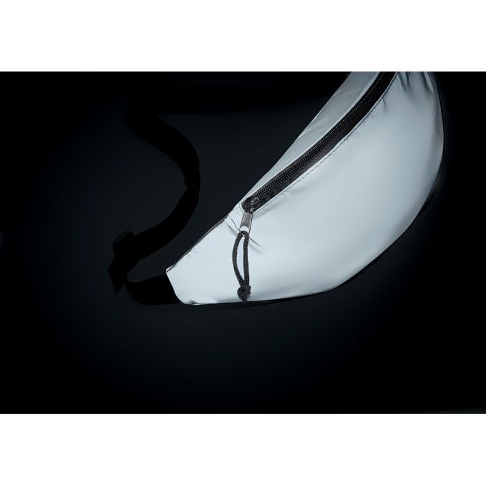 Reflektierende Gürteltasche VISIWAIST - mattsilber-870