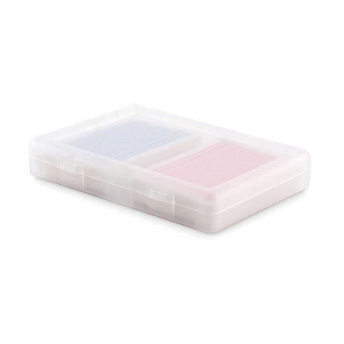 Klassisches Spielkarten-Set PLAYCARD - transparent-170