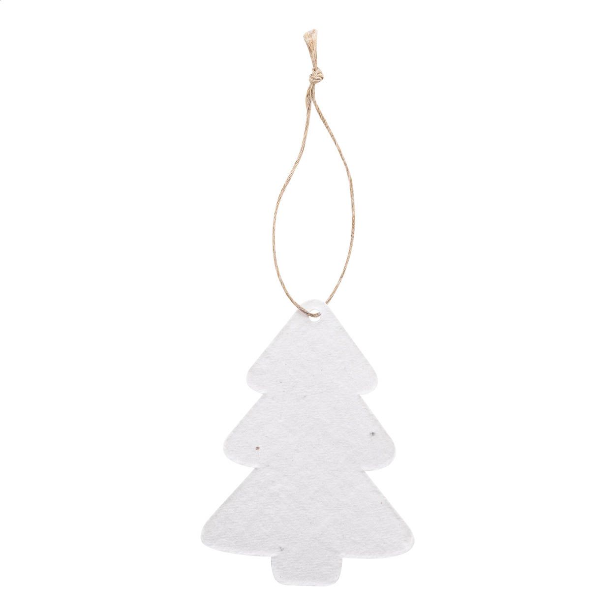 CreaJul Seed Weihnachtsbaumschmuck aus Saatgutpapier - Baum - natur-411