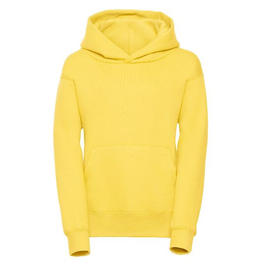 Kids Hooded Sweatshirt - yellow - 116 (5/6)-859