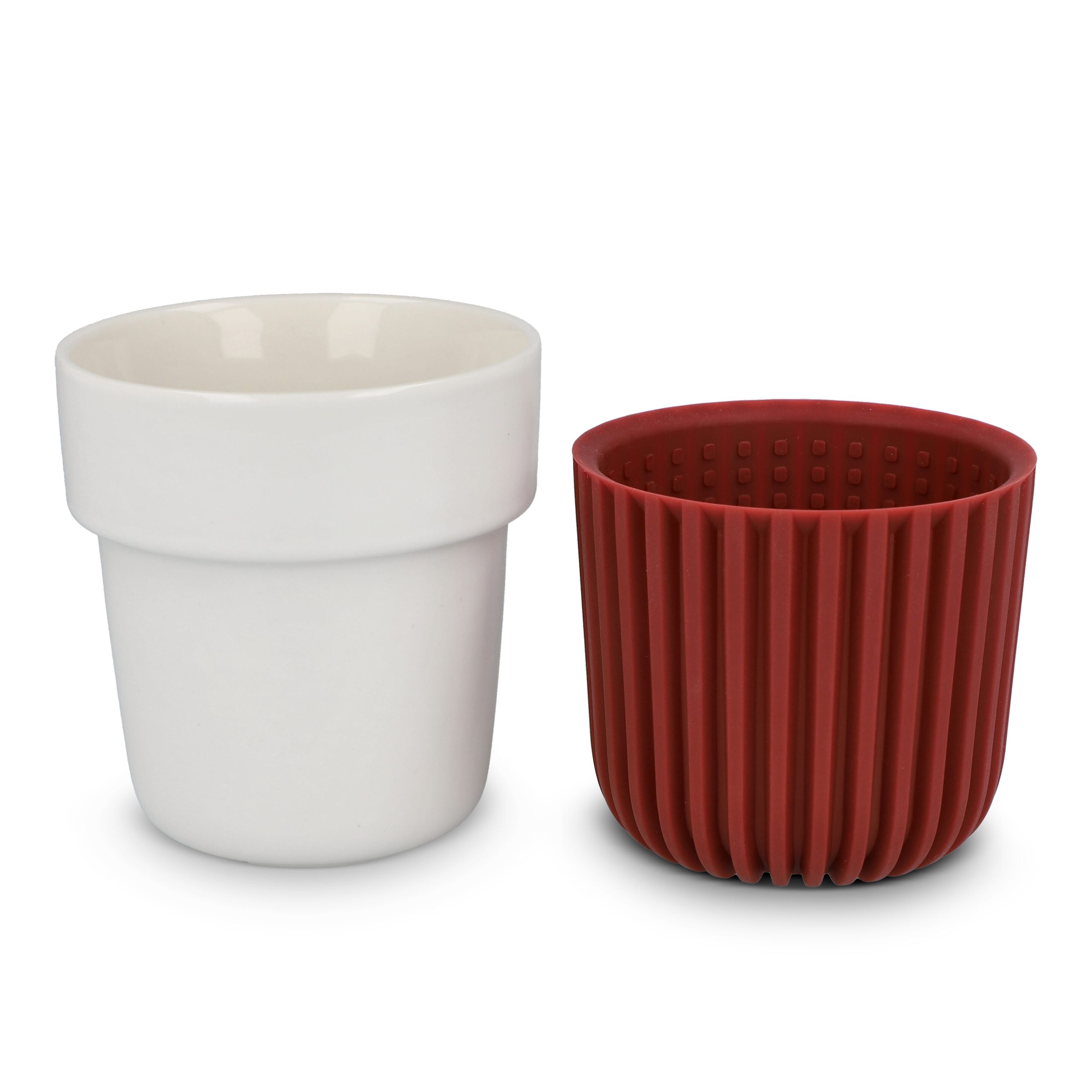 InSideOut Premium Becher Fjord 280 ml - dunkelrot-293