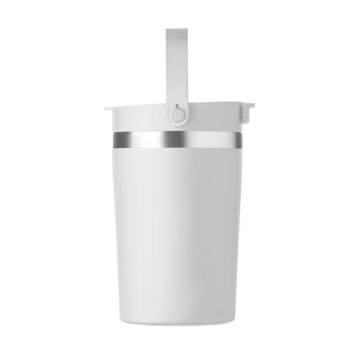 Doppelwandiger Becher 350 ml COZYCUP - weiß-105
