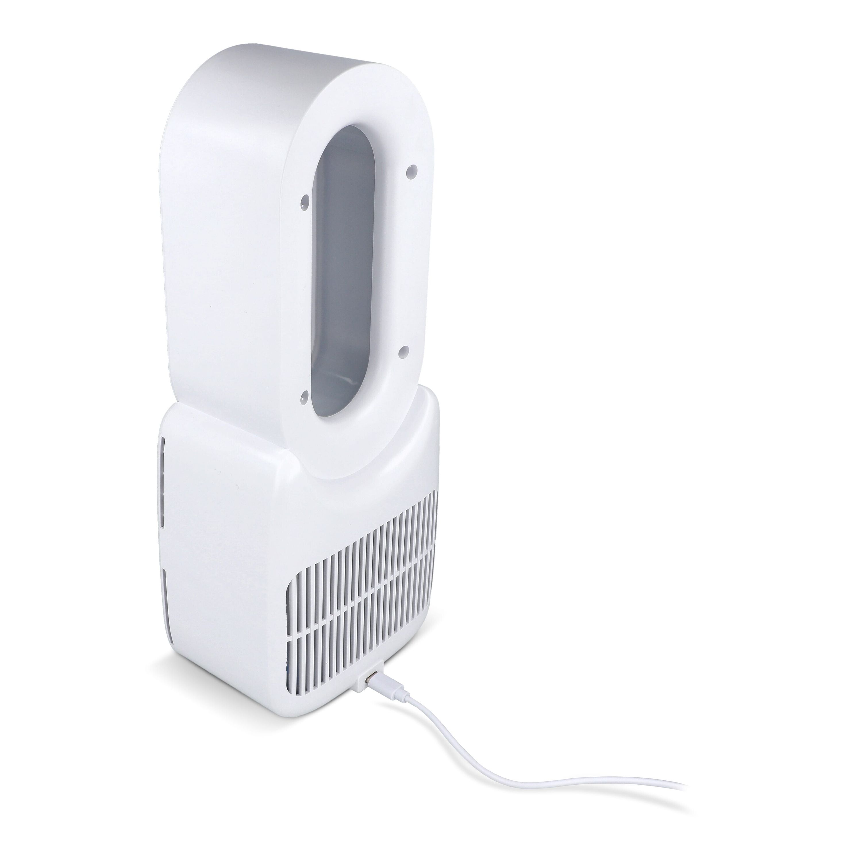 inSideOut Brislux – Rotorloser Softwind-Ventilator mit LED-Licht - weiss-458