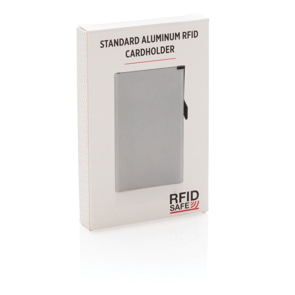 Aluminium RFID Kartenhalter - silber-664