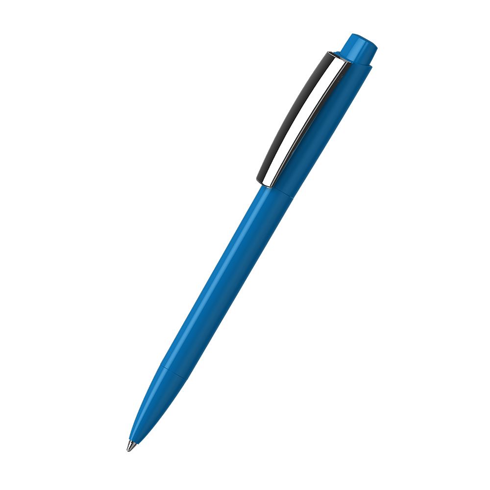 Druckkugelschreiber Zeno high gloss PMn - hellblau-934