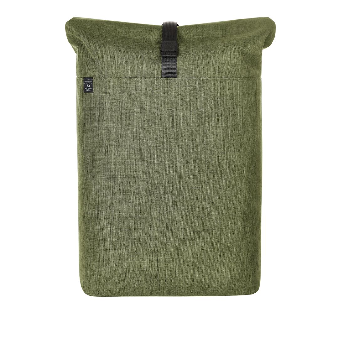 Notebook-Rollrucksack EUROPE - hellgrau meliert-813