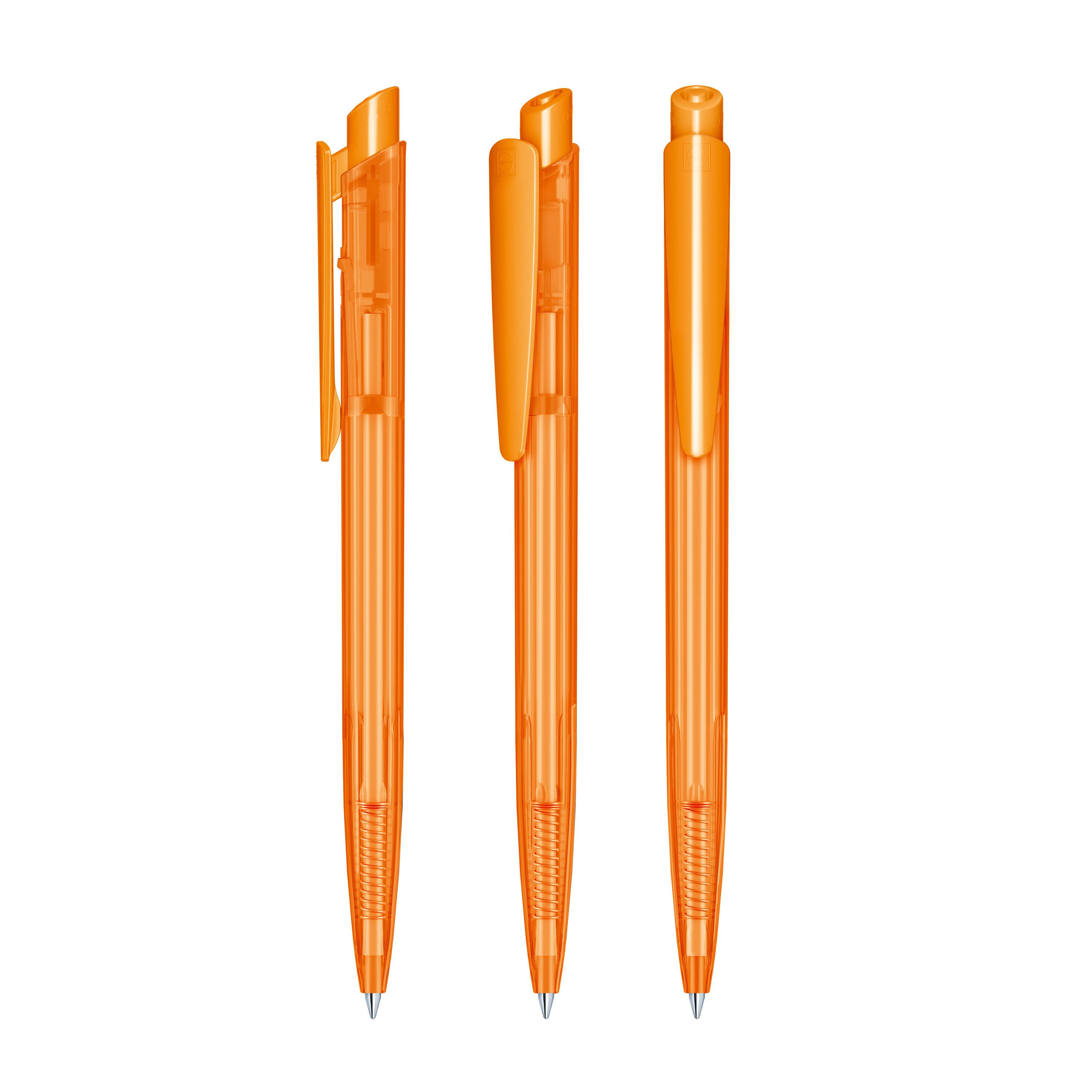 Dart Clear Druckkugelschreiber - orange-569