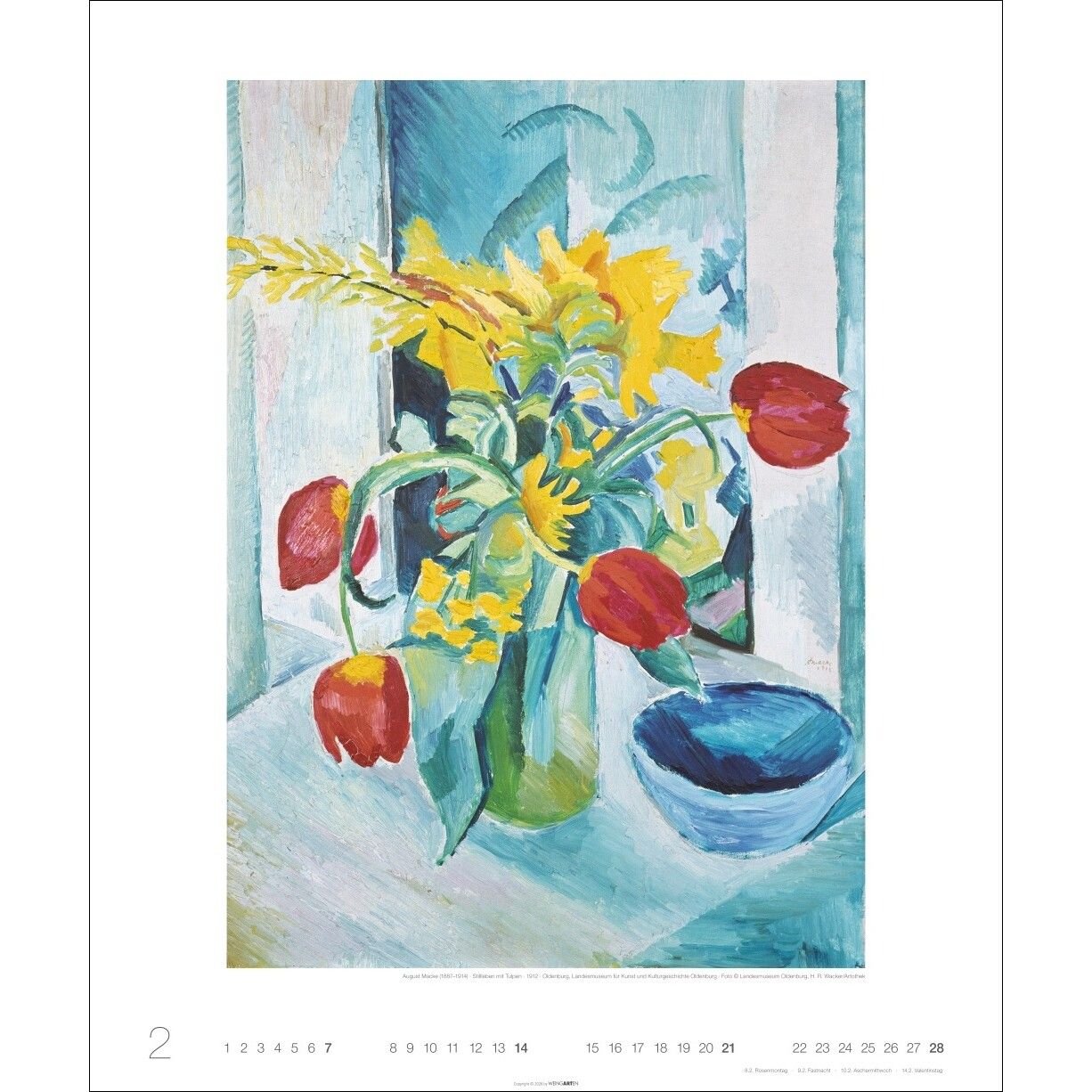 August Macke Edition - Kunst & Kultur Kalender-774