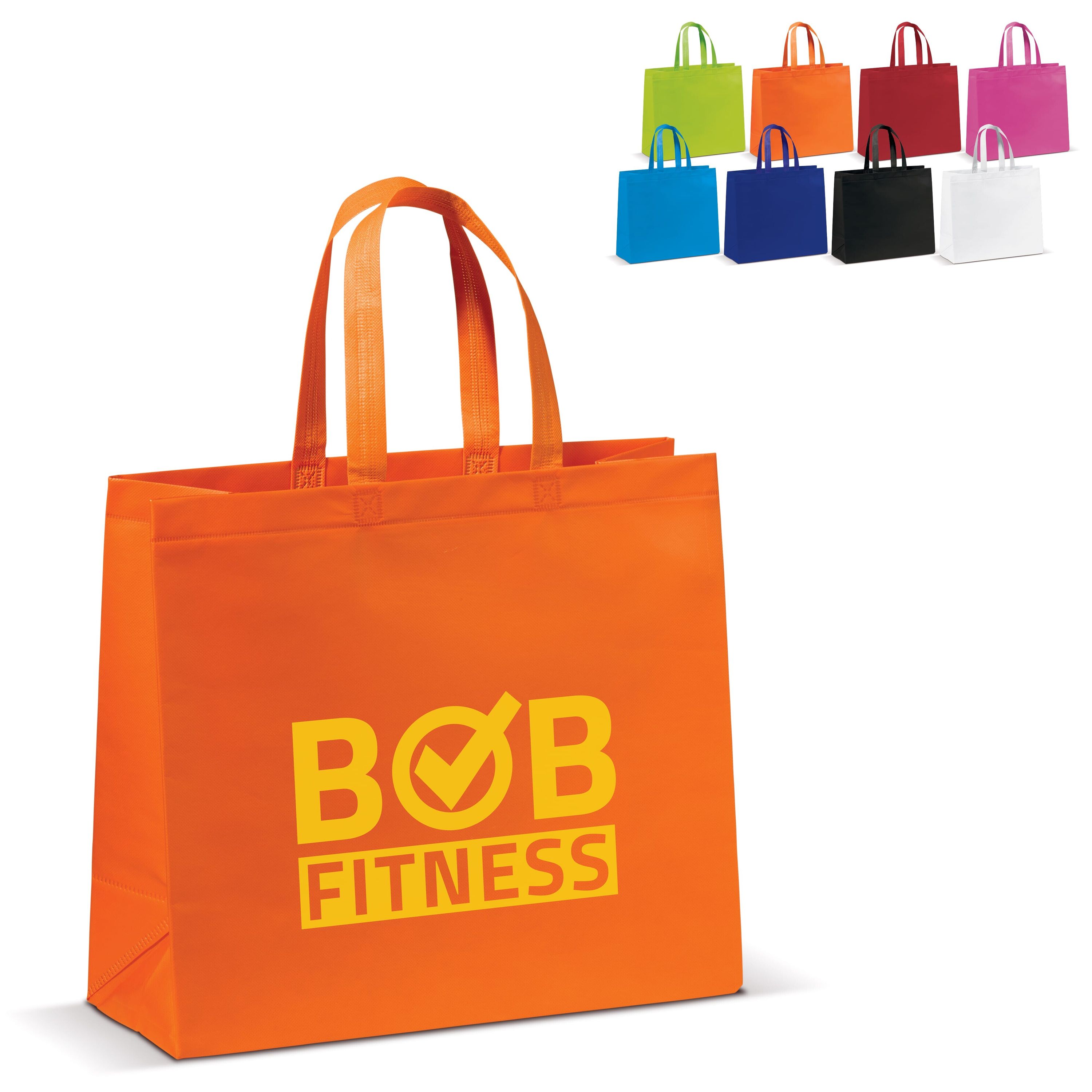 Laminierte Non Woven Tasche 105g/m² - blau-492