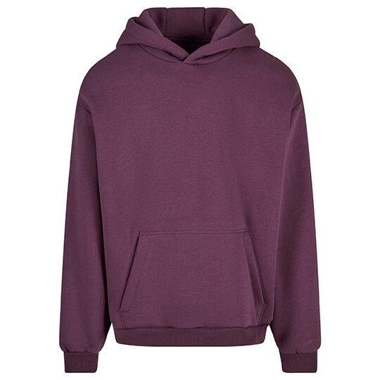 Oversized Hoody - plum purple-534